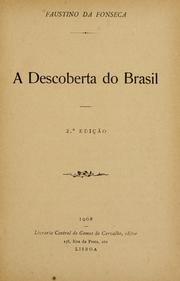 Cover of: A descoberta do brasil