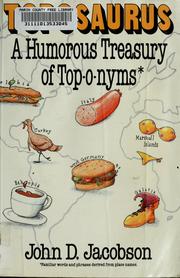 Cover of: Toposaurus by John D. Jacobson