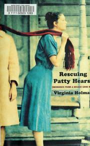 Cover of: Rescuing Patty Hearst by Virginia Holman
