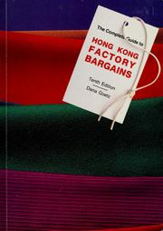 Cover of: Hong Kong Factory bargains by Dana Goetz