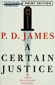 Cover of: A  certain justice by P. D. James