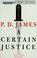 Cover of: A  certain justice