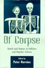 Cover of: Of Corpse by Peter Narvaez