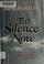Cover of: The silence now