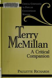 Cover of: Terry McMillan: a critical companion