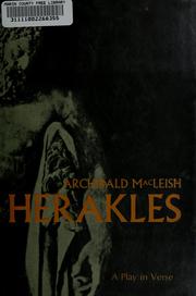 Cover of: Herakles by Archibald MacLeish