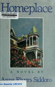 Cover of: Homeplace: a novel