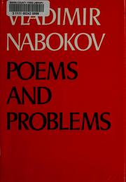 Cover of: Poems and problems by Vladimir Nabokov