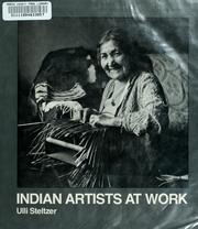 Indian artists at work by Ulli Steltzer