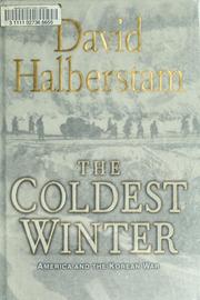 Cover of: The  coldest winter: America and the Korean War