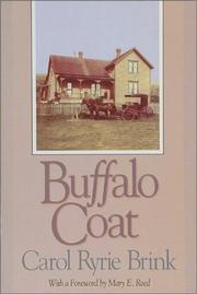 Cover of: Buffalo coat | Carol Ryrie Brink