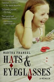 Cover of: Hats & eyeglasses by Martha Frankel