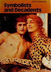 Cover of: Symbolists and decadents