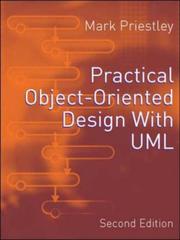 Cover of: Practical Object-oriented Design with UML