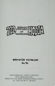 Cover of: 202 jokes of Nasreddin Hodja by [transl. from the Turkish]