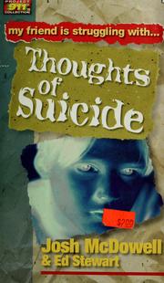 Cover of: My friend is struggling with-- thoughts of suicide