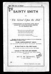 Cover of: Sainty Smith and "The school upon the hill" by E. M. Morphy