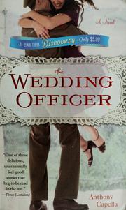 Cover of: The wedding officer