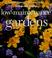 Cover of: Low-maintenance gardens