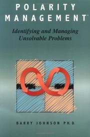 Cover of: Polarity management by Barry Johnson