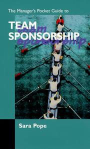 Cover of: The Manager's Pocket Guide to Team Sponsorship