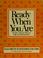 Cover of: Ready when you are