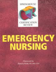 Cover of: Springhouse Certification Review: Emergency Nursing (Certification Review)