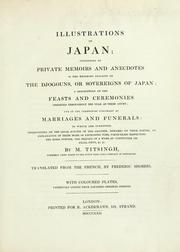 Cover of: Illustrations of Japan by Isaac Titsingh