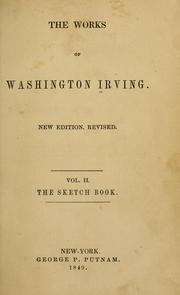 Cover of: The sketch book of Geoffrey Crayon by Washington Irving, Washington Irving