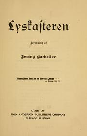Cover of: Lyskasteren