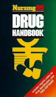 Cover of: Nursing 99 Drug Handbook (Annual) by Springhouse Publishing