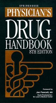 Cover of: Physician's Drug Handbook