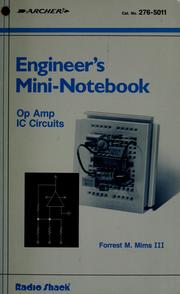 Cover of: Engineer's mini-notebook: OP-AMP circuits