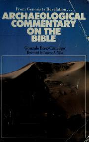 Cover of: Archaeological commentary on the Bible