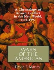 Cover of: Wars of the Americas by David Marley