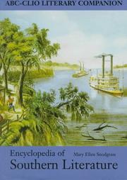 Cover of: Encyclopedia of southern literature by Mary Ellen Snodgrass