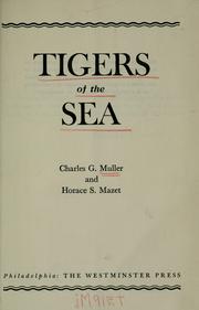 Cover of: Tigers of the sea