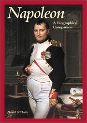 Cover of: Napoleon: A Biographical Companion (Biographical Companions)