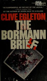 Cover of: The Bormann brief.