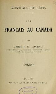 Cover of: Les Français au Canada