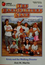 Cover of: Kristy and the Walking Disaster (The Baby-Sitters Club #20) by Ann M. Martin