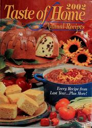 Cover of: 2002 Taste of home annual recipes | Heidi Reuter Lloyd