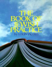 Cover of: The book of Jewish practice