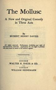 Cover of: The mollusc by Hubert Henry Davies
