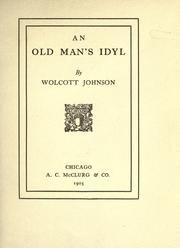 Cover of: An old man's idyl