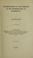 Cover of: The employment of the plebiscite in the determination of sovereignty
