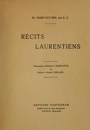 Cover of: Récits laurentiens