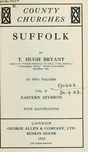 Cover of: Suffolk by T. Hugh Bryant