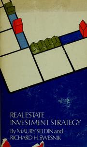 Cover of: Real estate investment strategy by Maury Seldin