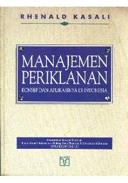 Cover of: Manajemen periklanan: konsep dan aplikasinya di Indonesia